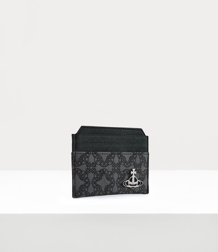 Vivienne Westwood RE-JACQUARD ORBORAMA SLIM CARD HOLDER